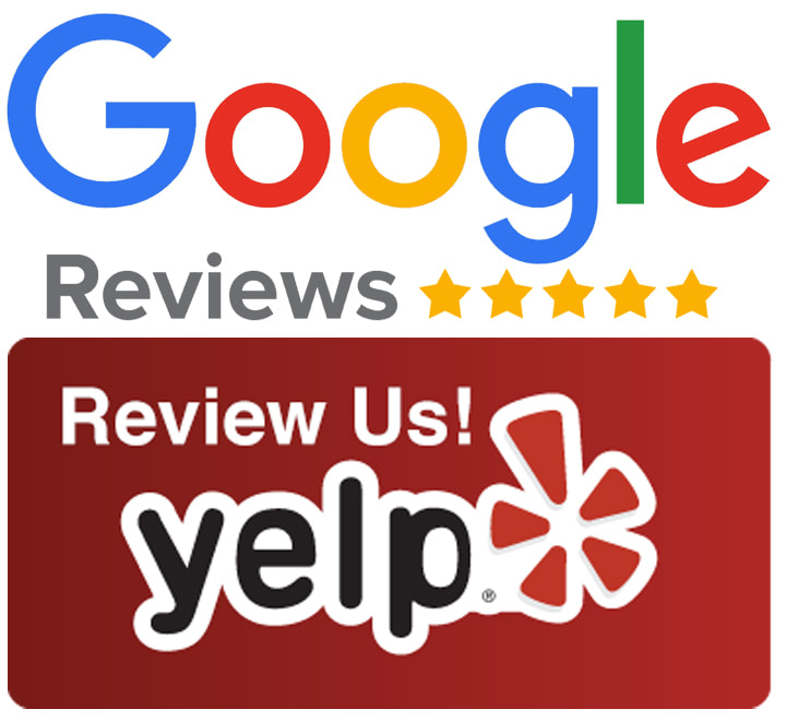 Logos for Google reviews and for Yelp
